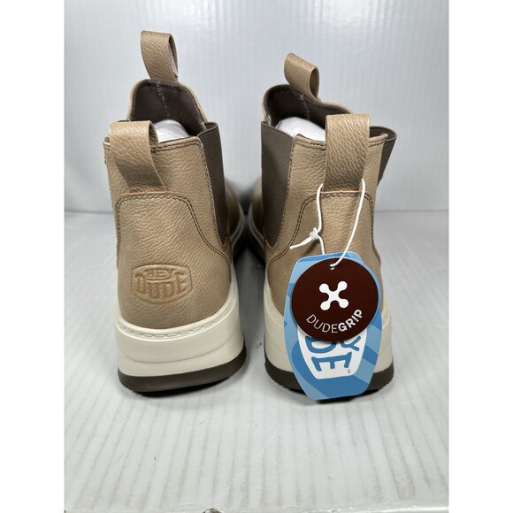 Size 11 Hey Dude Mens Tahoe Chelsea Classic Shoes Boots Timber Birch Brown NEW main image 4
